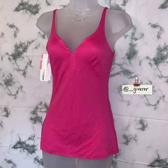Dkny Intimates & Sleepwear Nwt M Dkny Shaping Cami Pink Shapewear